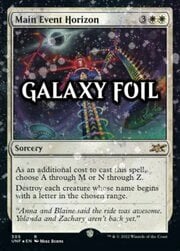 Main Event Horizon · Galaxy Foil 305