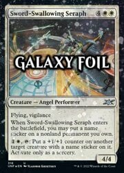 Sword-Swallowing Seraph · Galaxy Foil 316