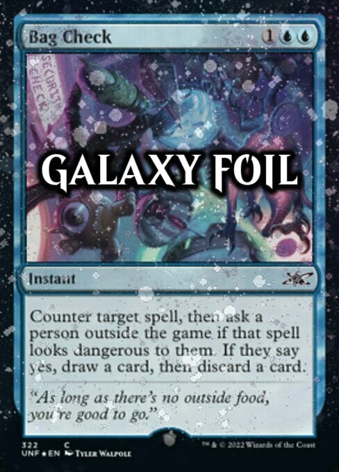 Bag Check Card Front