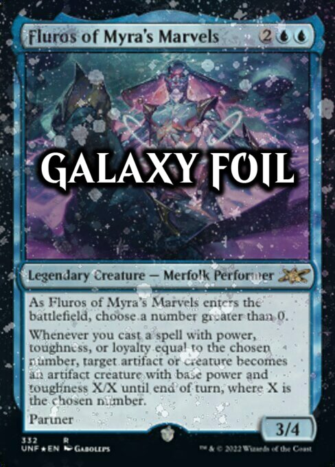 Fluros of Myra's Marvels Card Front