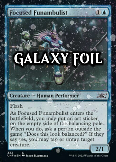 Focused Funambulist Card Front