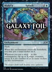 Make a _____ Splash · Galaxy Foil 336