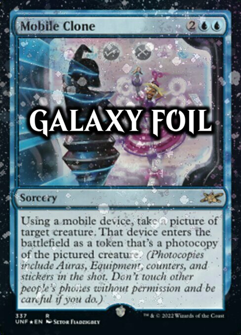 Mobile Clone Card Front