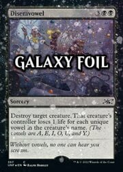 Disemvowel · Galaxy Foil 357