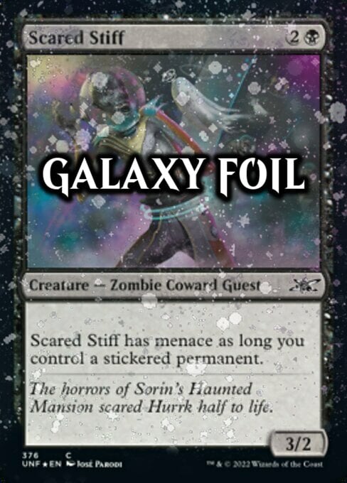 Scared Stiff Card Front