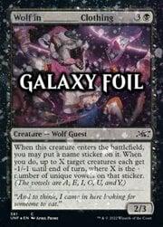 Wolf in ________ Clothing · Galaxy Foil 381