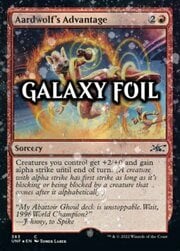 Aardwolf's Advantage · Galaxy Foil 383