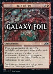 _____ Balls of Fire · Galaxy Foil 386