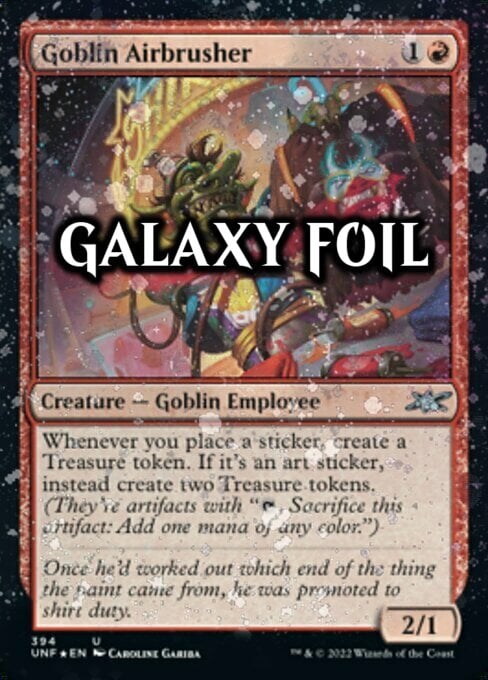 Goblin Airbrusher Card Front