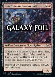 Non-Human Cannonball · Galaxy Foil 401