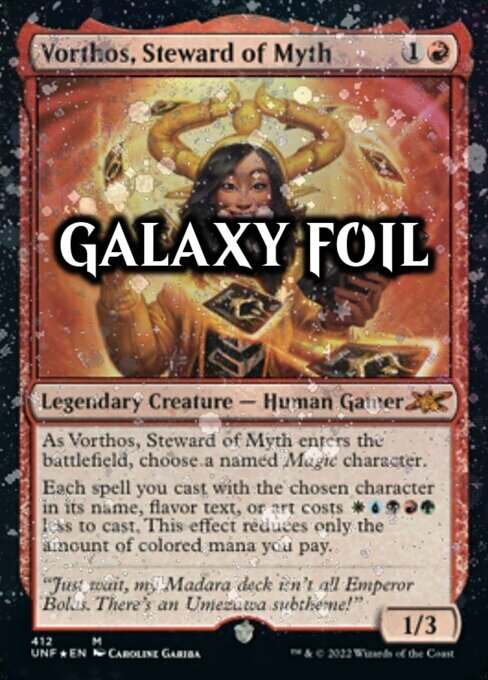 Vorthos, Steward of Myth Card Front
