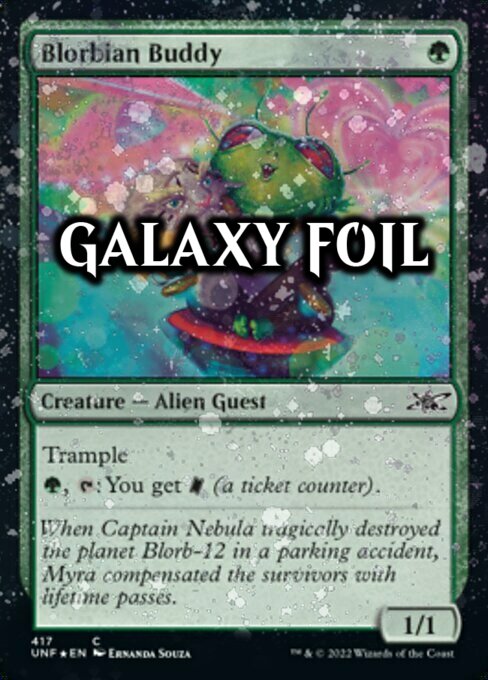 Blorbian Buddy Card Front