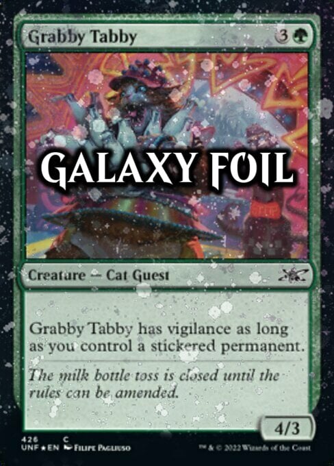 Grabby Tabby Card Front