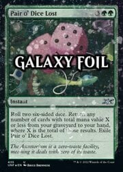 Pair o' Dice Lost · Galaxy Foil 435