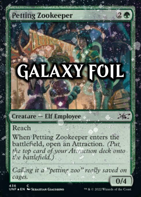 Petting Zookeeper Card Front