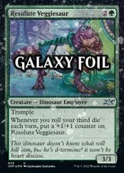 Resolute Veggiesaur · Galaxy Foil 439