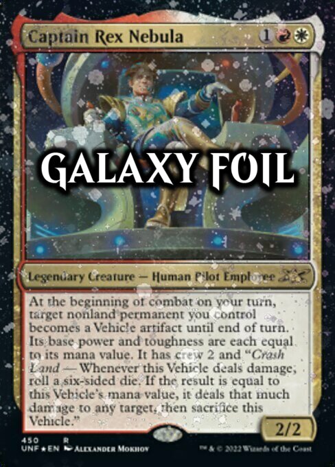 Captain Rex Nebula Card Front