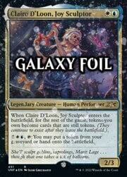 Claire D'Loon, Joy Sculptor · Galaxy Foil 451