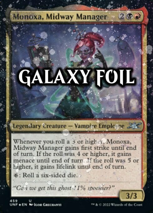 Monoxa, Midway Manager Card Front