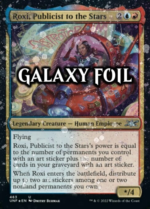 Roxi, Publicist to the Stars Card Front