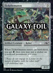 Ticketomaton · Galaxy Foil 481