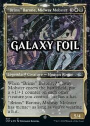 "Brims" Barone, Midway Mobster · Showcase |Galaxy Foil 507