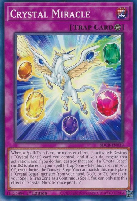 Crystal Miracle Card Front