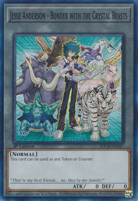 Jesse Anderson - Bonder with the Crystal Beasts Card Front