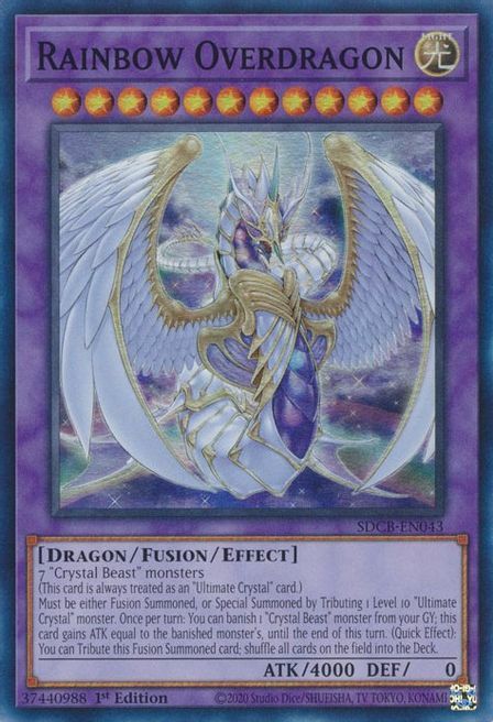 Rainbow Overdragon Card Front