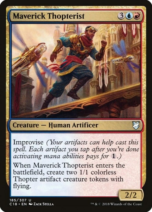 Maverick Thopterist Card Front