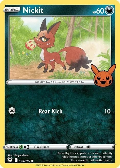 Nickit [Rear Kick] Card Front