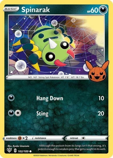 Spinarak [Hang Down | Sting] Card Front
