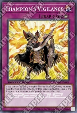 Vigilanza del Campione Card Front