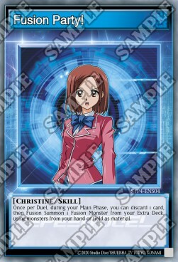 Fusion Party! Card Front