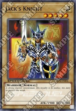Jack's Knight Card Front