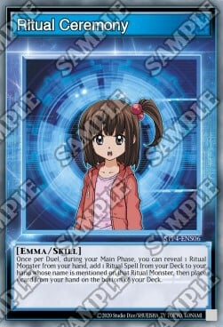 Ritual Ceremony Card Front