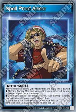 Spell Proof Armor Card Front