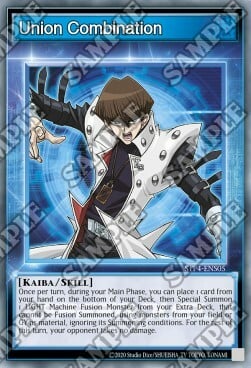 Union Combination Card Front