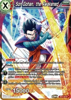 Son Gohan, the Awakened Card Front