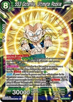 SS3 Gotenks, Ultimate Rookie Card Front