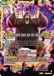 Son Goku // Uncontrollable Great Ape Son Goku Returns