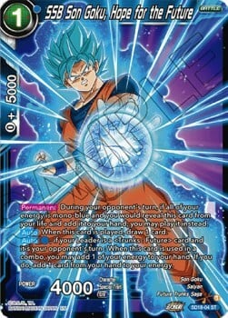 SSB Son Goku, Hope for the Future Card Front