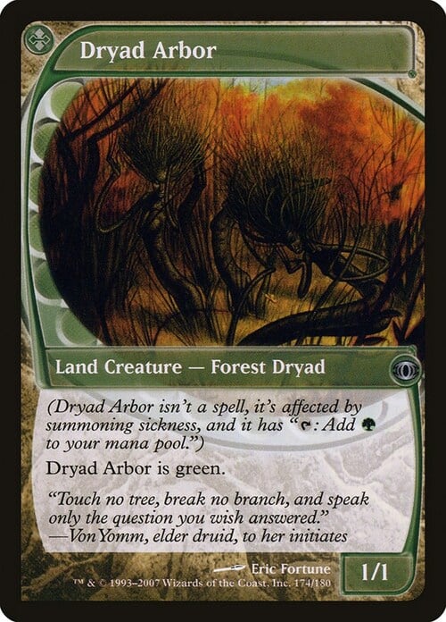 Dryad Arbor Card Front