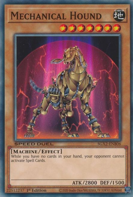 Mechanical Hound Speed Duel GX: Midterm Paradox | Yu-Gi-Oh! | CardTrader Mechanical Hound Speed Duel GX: Midterm Paradox | Yu-Gi-Oh! | CardTrader