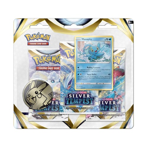 Silver Tempest | Manaphy 3-Pack Blister