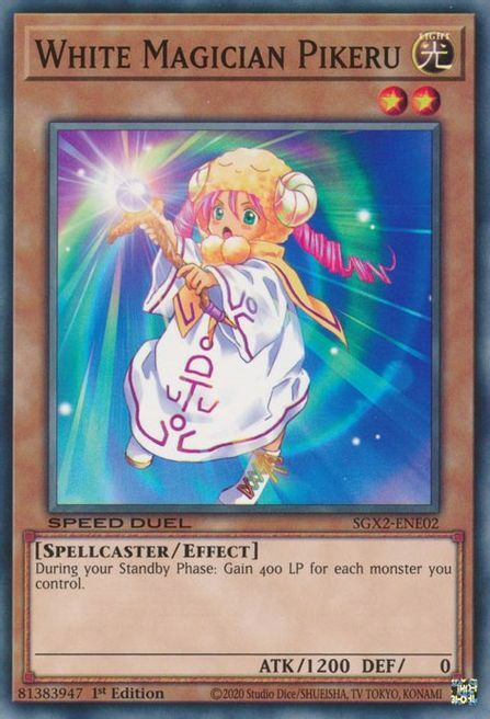 White Magician Pikeru Card Front