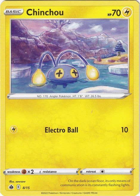 Chinchou Card Front