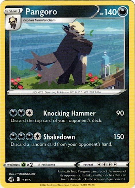 Pangoro [Knocking Hammer | Shakedown] Card Front