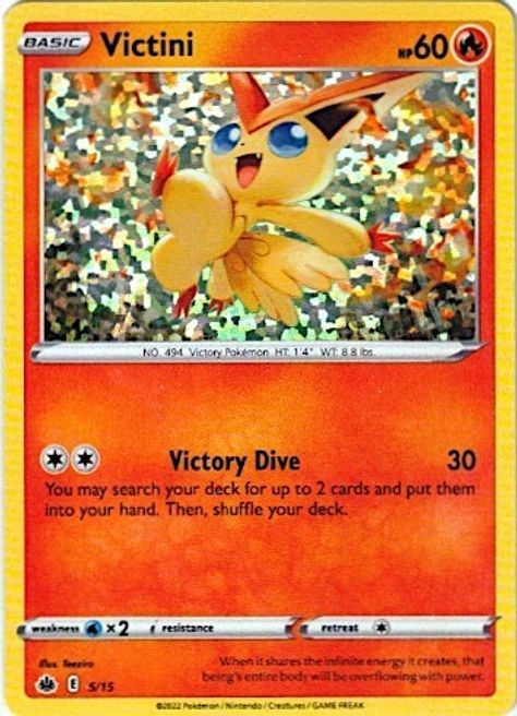 Victini Card Front