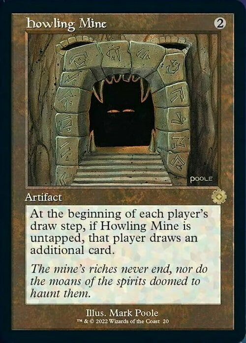 Howling Mine Card Front